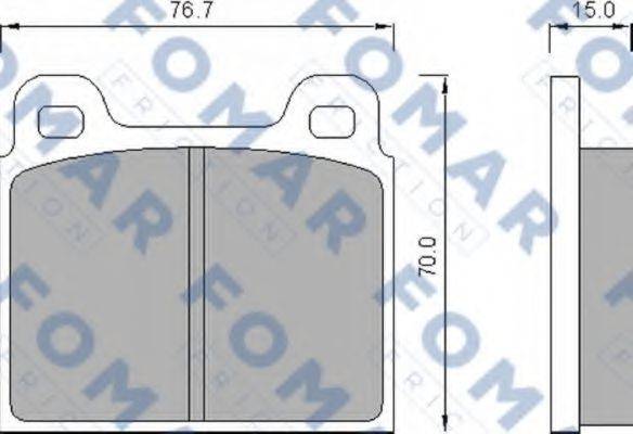 FOMAR FRICTION FO 463281