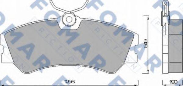 FOMAR FRICTION FO 463781