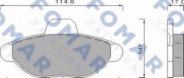 FOMAR FRICTION FO 465981