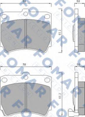 FOMAR FRICTION FO 466781