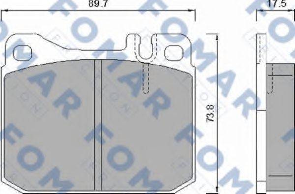 FOMAR FRICTION FO 467981