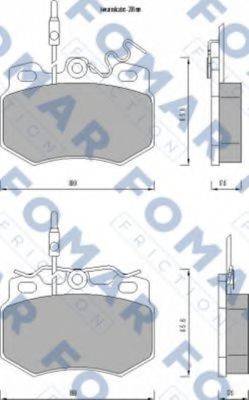 FOMAR FRICTION FO 470281