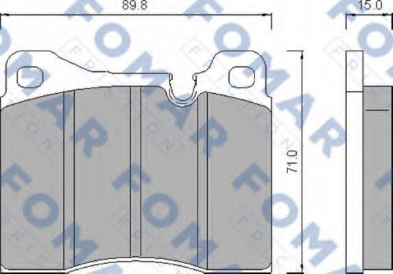 FOMAR FRICTION FO 472286