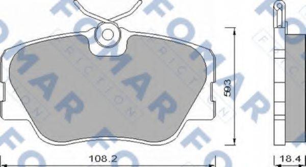 FOMAR FRICTION FO 474281