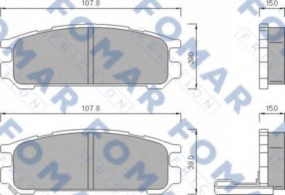 FOMAR FRICTION FO 480581