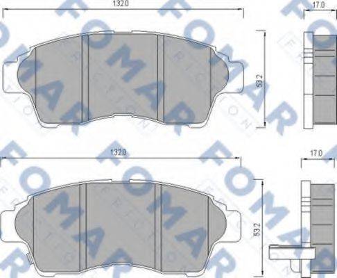 FOMAR FRICTION FO 481681
