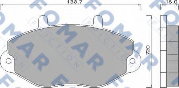 FOMAR FRICTION FO 486481