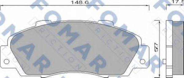 FOMAR FRICTION FO 488181