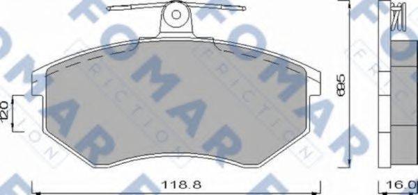 FOMAR FRICTION FO 488481