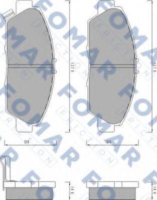 FOMAR FRICTION FO 489081