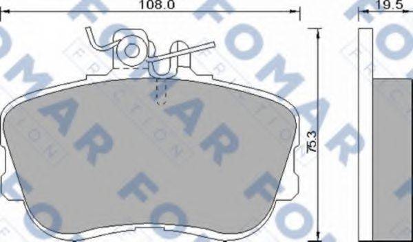 FOMAR FRICTION FO 493781
