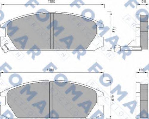 FOMAR FRICTION FO 496881