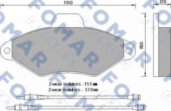 FOMAR FRICTION FO 592481