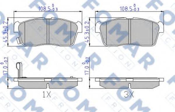FOMAR FRICTION FO 603681
