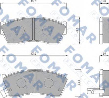 FOMAR FRICTION FO 620081