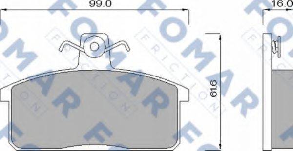 FOMAR FRICTION FO 621181