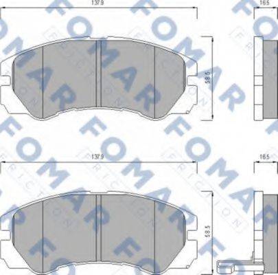 FOMAR FRICTION FO 621781