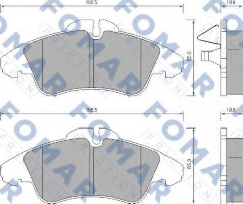 FOMAR FRICTION FO 627281