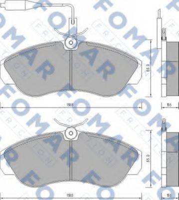 FOMAR FRICTION FO 629681