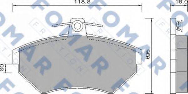 FOMAR FRICTION FO 634281
