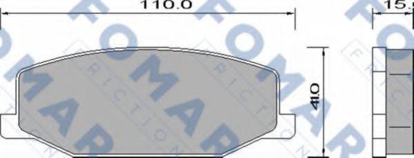 FOMAR FRICTION FO 634581