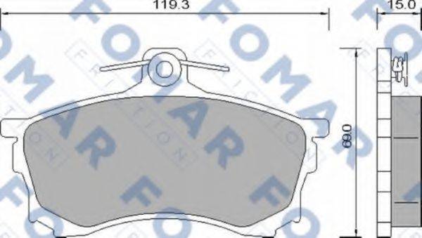 FOMAR FRICTION FO 637981