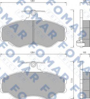 FOMAR FRICTION FO 638381