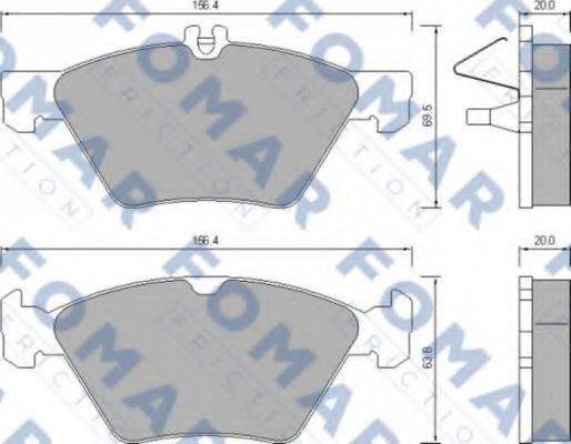 FOMAR FRICTION FO 639081
