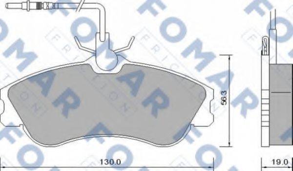 FOMAR FRICTION FO 642681