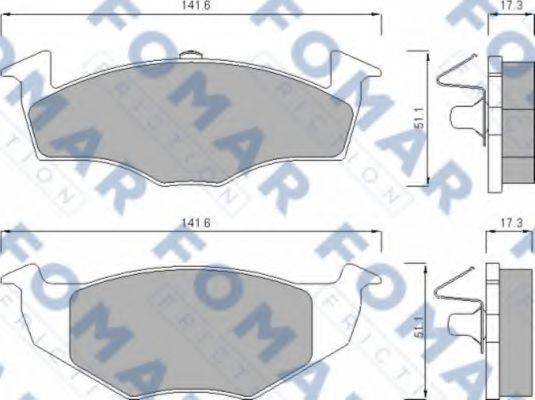 FOMAR FRICTION FO 643081