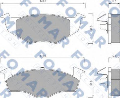 FOMAR FRICTION FO 643281