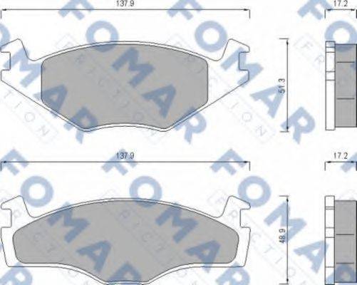 FOMAR FRICTION FO 647481