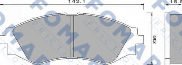 FOMAR FRICTION FO 649781