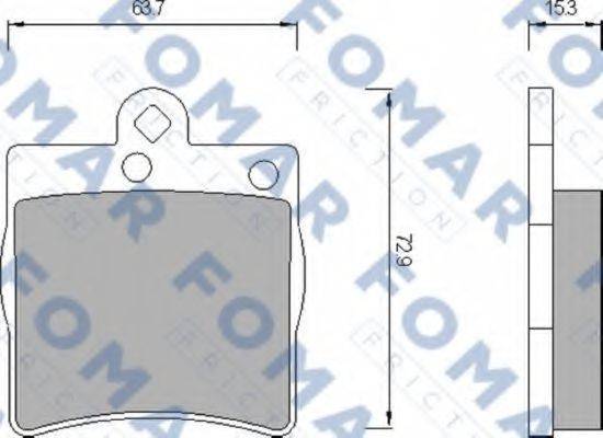FOMAR FRICTION FO 653581