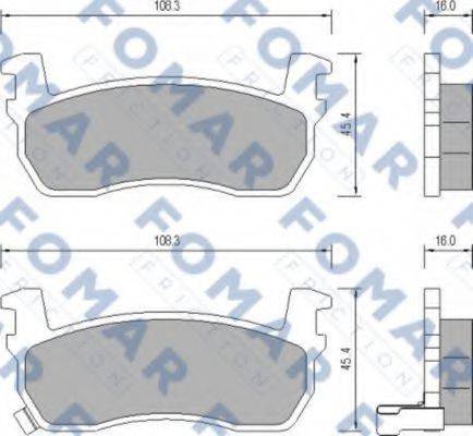 FOMAR FRICTION FO 656081
