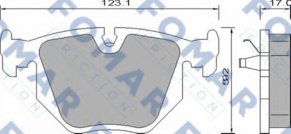 FOMAR FRICTION FO 661481