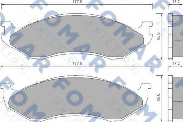 FOMAR FRICTION FO 664681