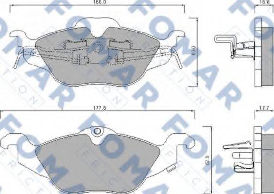 FOMAR FRICTION FO 666281