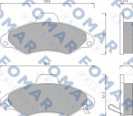 FOMAR FRICTION FO 666981