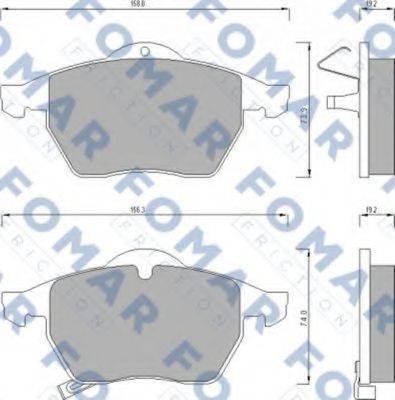 FOMAR FRICTION FO 667181