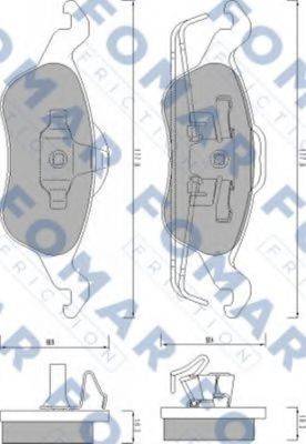 FOMAR FRICTION FO 668881