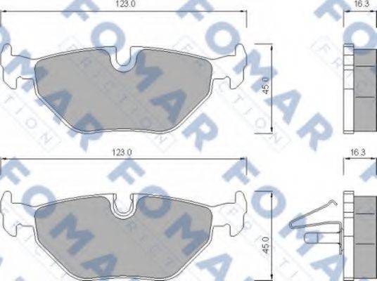FOMAR FRICTION FO 672781