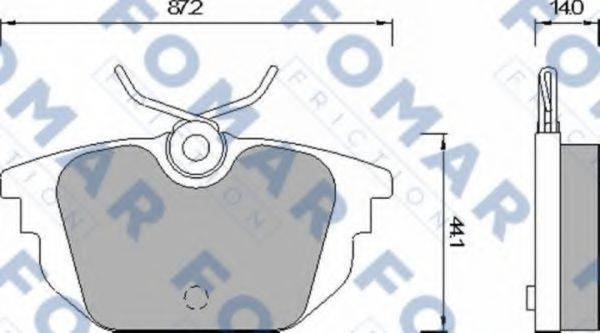 FOMAR FRICTION FO 677581