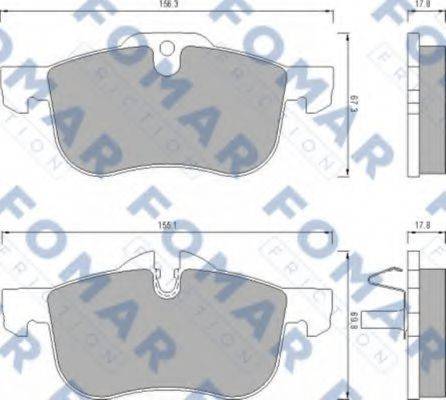FOMAR FRICTION FO 680381
