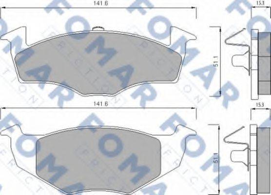 FOMAR FRICTION FO 682581