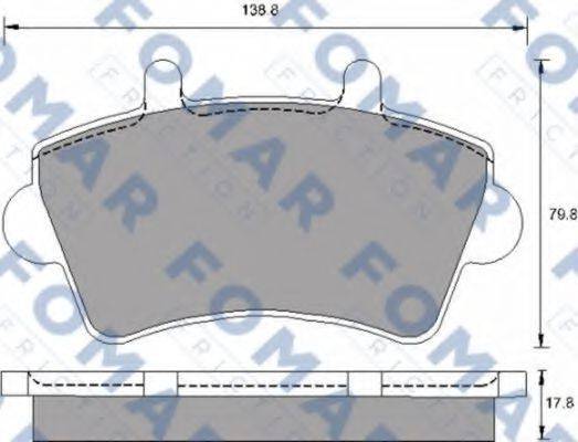 FOMAR FRICTION FO 683681