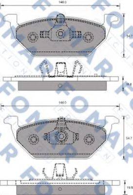 FOMAR FRICTION FO 687681