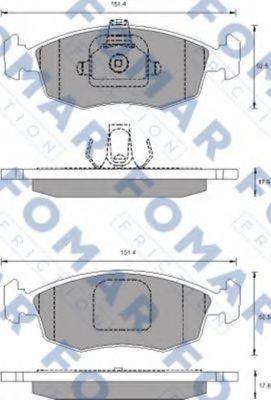 FOMAR FRICTION FO 688381