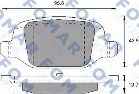 FOMAR FRICTION FO 688881