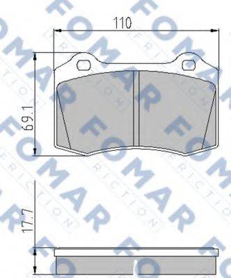 FOMAR FRICTION FO 699184